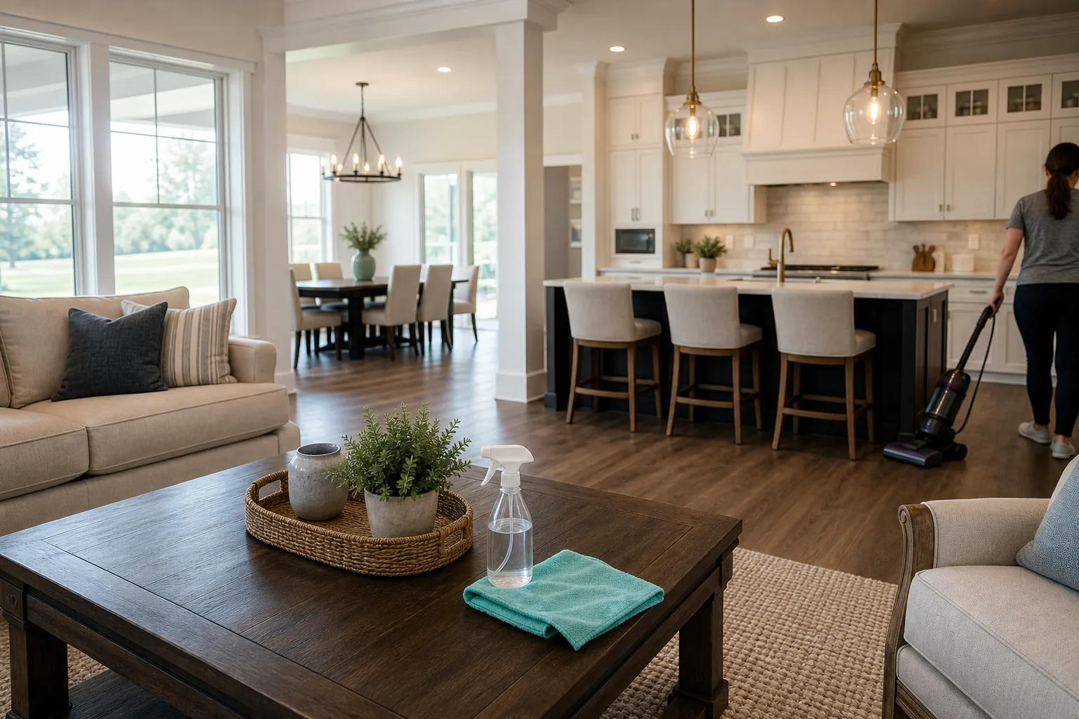 Home cleaning in Salina, Kansas